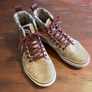 Van's Women's Leather Suede Boots Size 7.5